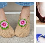 Simple Crochet Slippers Free Patterns