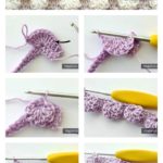 Crochet Textured Bobble – Shell Stitch Free Pattern