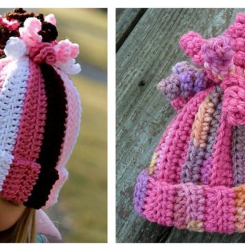 Cute Delaney Hat Free Crochet Pattern