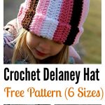 Cute Delaney Hat Free Crochet Pattern