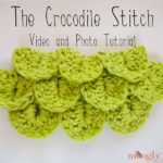 How to Crochet the Crocodile Stitch