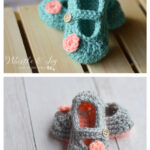 Little Dot Mary Janes Free Crochet Pattern