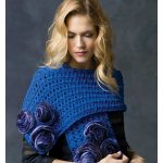 Rose Parade Wrap Free Crochet Pattern