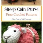 Sheep Coin Purse Free Crochet Pattern