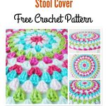 Stool Cover Free Crochet Pattern