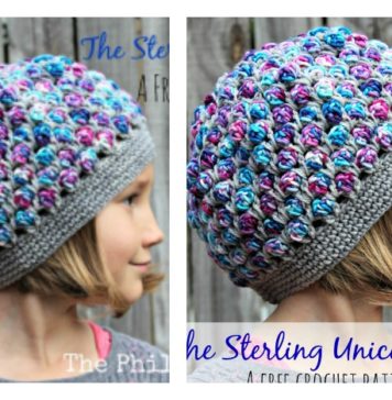 The Sterling Unicorn Hat Free Crochet Pattern