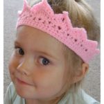 Toddler Princess Crown Free Crochet Pattern