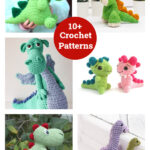 10+ Amigurumi Dinosaur Free Crochet Patterns