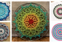 10+ Colorful Mandala Free Crochet Patterns