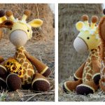 Adorable Crochet Giraffe Amigurumi Free Pattern