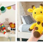 Adorable Crochet Giraffe Amigurumi Free Pattern