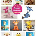 Adorable Crochet Giraffe Amigurumi Free Pattern