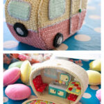 Amazing Mini Vintage Caravan Free Crochet Pattern