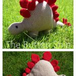 Amigurumi Dinosaur Stegosaurus Free Crochet Pattern