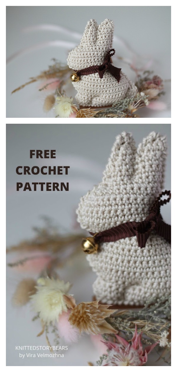 Amigurumi Easter Bunny Rabbit Free Crochet Pattern