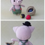 Amigurumi The Little Pig Free Crochet Pattern
