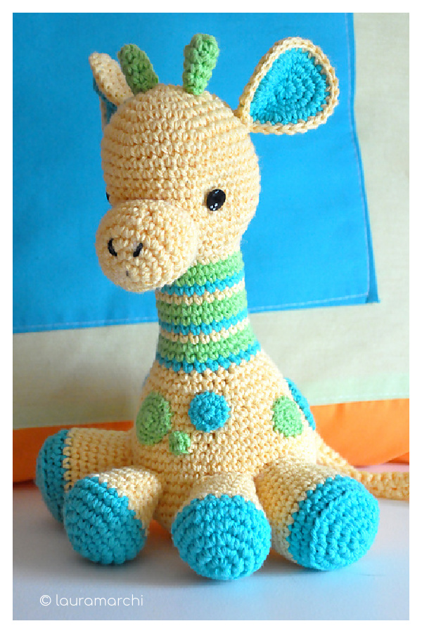 Baby Giraffe Amigurumi Free Crochet Pattern