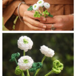 Clover Flower Free Crochet Pattern and Video Tutorial