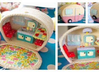 Amazing Crochet Mini Caravan Free Pattern