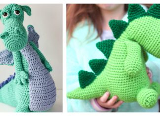 Crochet Amigurumi Dinosaur Free Patterns