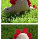 Crochet Amigurumi Dinosaur Stegosaurus Free Pattern