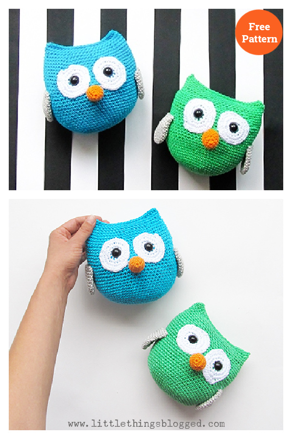 Crochet Amigurumi Owl Free Pattern 