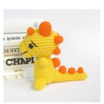 Crochet Amigurumi Rattle Baby Dragon Dinosaur Free Pattern