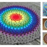 Colorful Crochet Mandala FREE Patterns