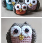Crochet Owl Family Amigurumi Free Pattern
