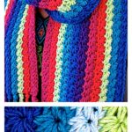 Crochet Star Stitch Scarf Pattern