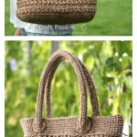 Crochet Star Stitch Tote Free Pattern