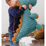 Dino Cuddles Free Crochet Pattern