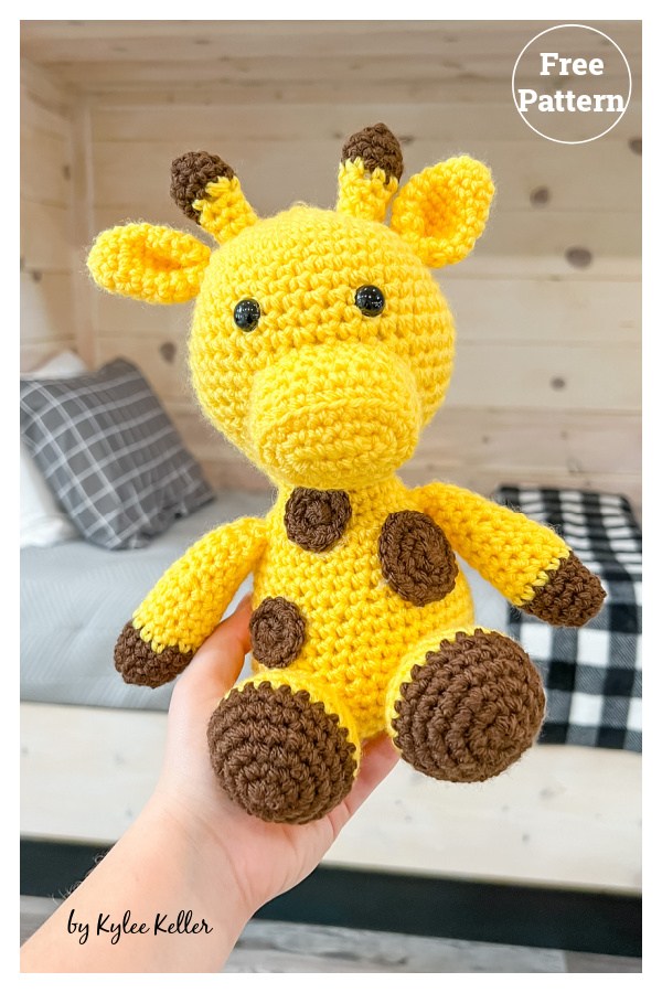 Easy Giraffe Amigurumi Free Crochet Pattern
