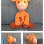 Ginnie the Giraffe Amigurumi Free Crochet Pattern