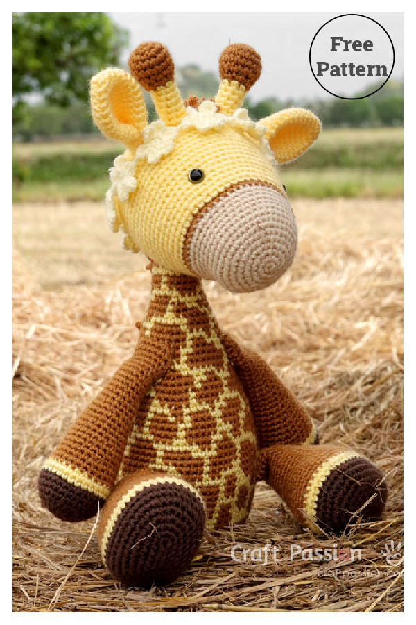 Giraffe Amigurumi Free Crochet Pattern 