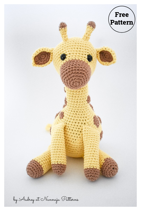 Gregory The Giraffe Amigurumi Free Crochet Pattern