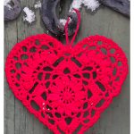 Heart Doily Free Crochet Pattern