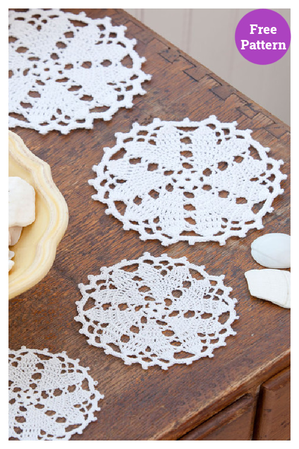 Hearts Desire Doily Free Crochet Pattern
