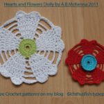 Hearts and Flowers Free Crochet Pattern