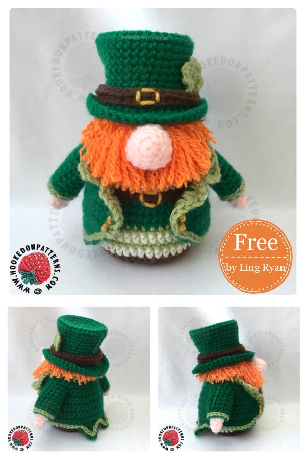 Leprechaun Gonk Free Crochet Pattern