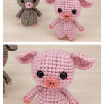 Pig Pocket Pet Free Crochet Pattern