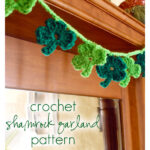 Shamrock Garland Free Crochet Pattern