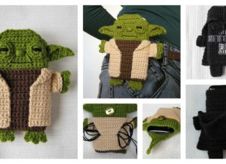 Star Wars Phone Case Crochet Patterns