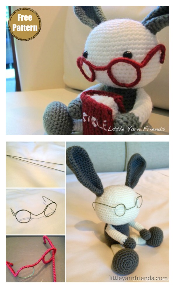 Lil’ Granny Bunny Amigurumi Free Crochet Pattern