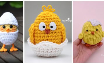 10+ Adorable Free Chick Crochet Patterns