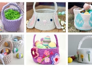 10+ Easter Basket Free Crochet Patterns