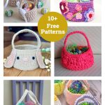 10+ Easter Basket Free Crochet Patterns
