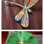 3-D Crochet Dragonfly with Wire Free Pattern