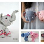 Adorable Crochet Elephant Amigurumi Free Patterns