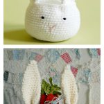 Amigurumi Bunny Basket Free Crochet Pattern